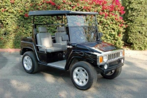 Black Hummer Golf Cart With Roof affordable golf cart rental, golf cart rent on top of the world