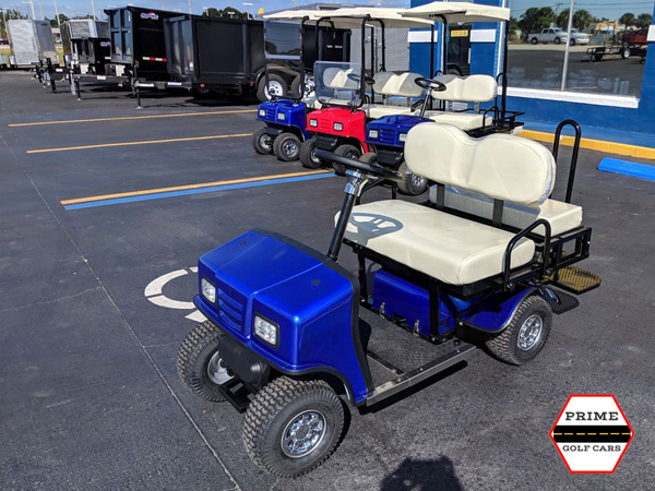 Blue Cricket SX3 Mini Mobility Golf Cart affordable golf cart rental, golf cart rent on top of the world