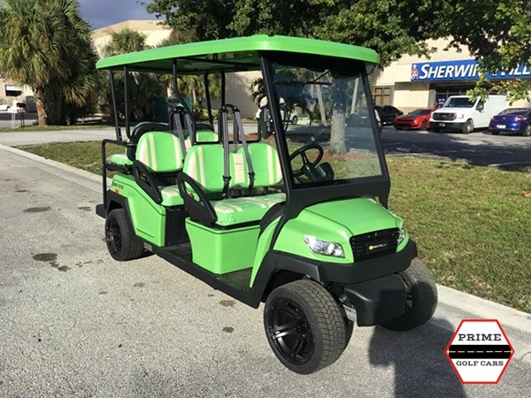 Lime Bintelli Beyond 6 Passenger Golf Cart affordable golf cart rental, golf cart rent on top of the world