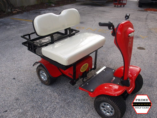 Red Cricket ESV Golf Cart affordable golf cart rental, golf cart rent on top of the world