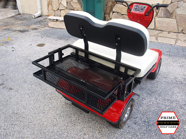 Red Cricket ESV Mini Mobility Golf Cart affordable golf cart rental, golf cart rent on top of the world